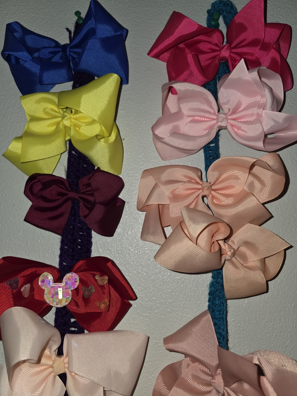 26 Piece Girls Hair Bow Bundle Assorted Colors & Styles